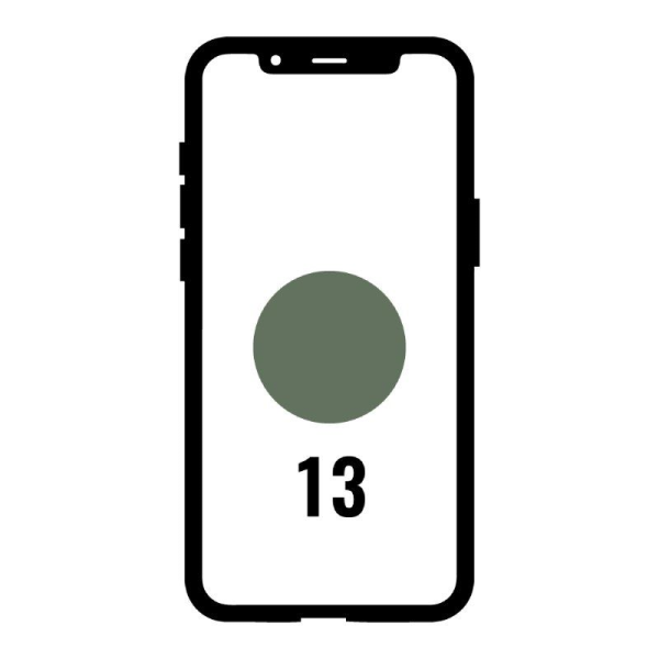 Smartphone Apple iPhone 13 128GB/ 6.1'/ 5G/ Verde - Imagen 1