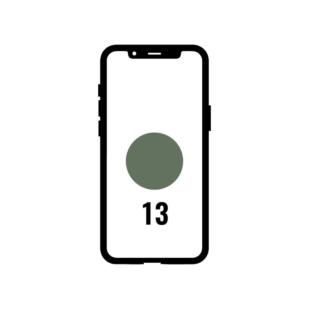 Smartphone Apple iPhone 13 128GB/ 6.1'/ 5G/ Verde - Imagen 1