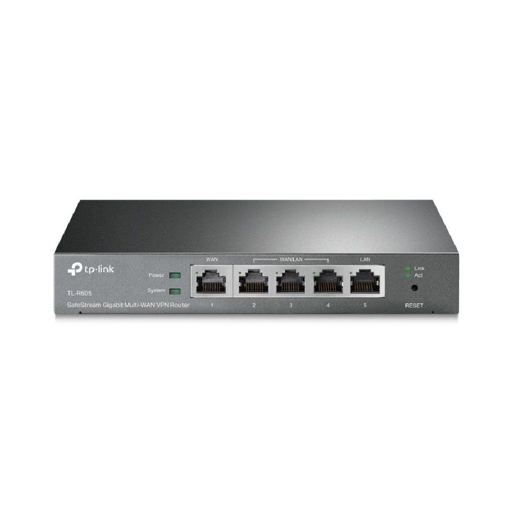 Router VPN SafeStream Gigabit TP-Link TL-R605/ 5 Puertos Multi-WAN - Imagen 1