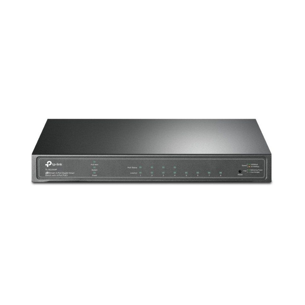 Switch Gestionable TP-Link TL-SG2008P 8 Puertos/ RJ-45 10/100/1000/ PoE - Imagen 1