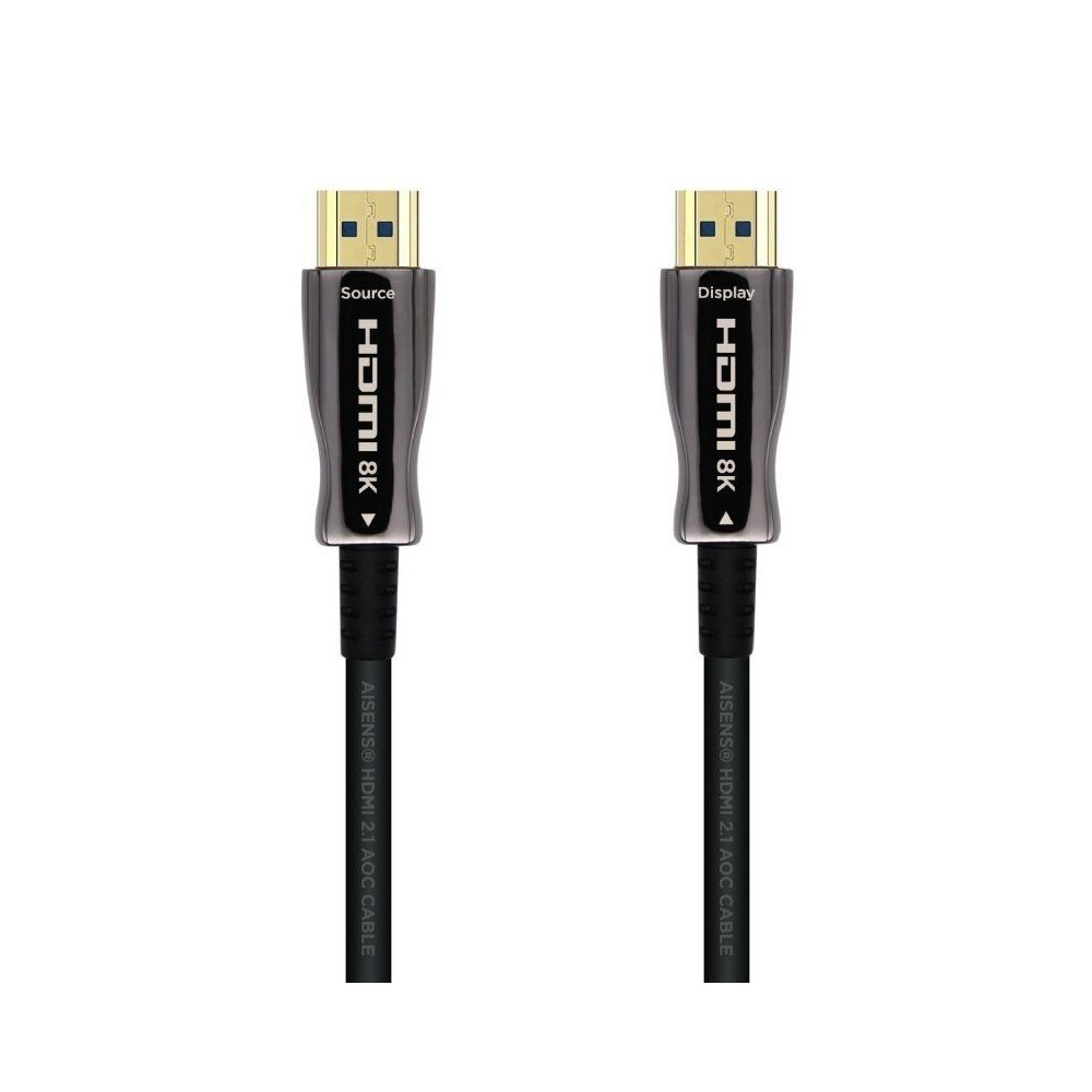 Cable HDMI 2.1 AOC 8K Aisens A153-0522/ HDMI Macho - HDMI Macho/ 60m/ Negro - Imagen 1