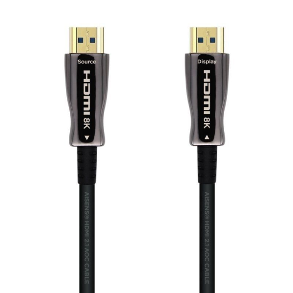 Cable HDMI 2.1 AOC 8K Aisens A153-0523/ HDMI Macho - HDMI Macho/ 70m/ Negro - Imagen 1