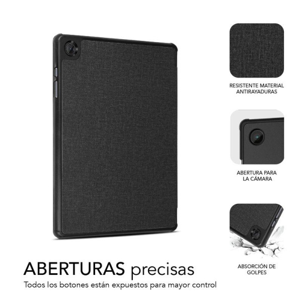 Funda Subblim Shock Case para Tablets Samsung Galaxy Tab A8 X200/X205/ Negra - Imagen 3