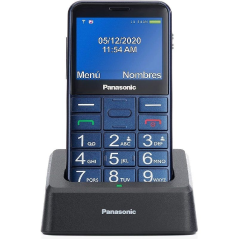 Teléfono Móvil Panasonic KX-TU155EXCN para Personas Mayores/ Azul - Imagen 1