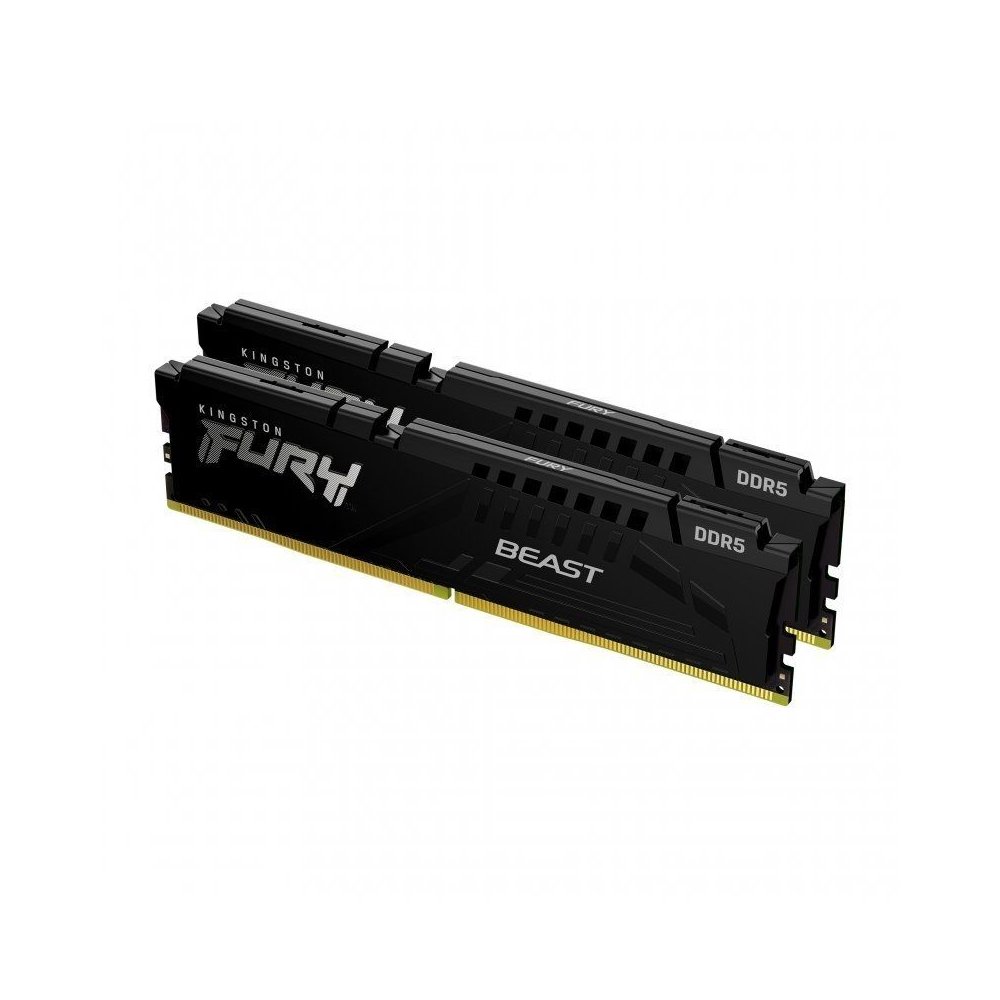 Memoria RAM Kingston FURY Beast 2 x 16GB/ DDR5/ 5200MHz/ 1.1V/ CL40/ DIMM - Imagen 1