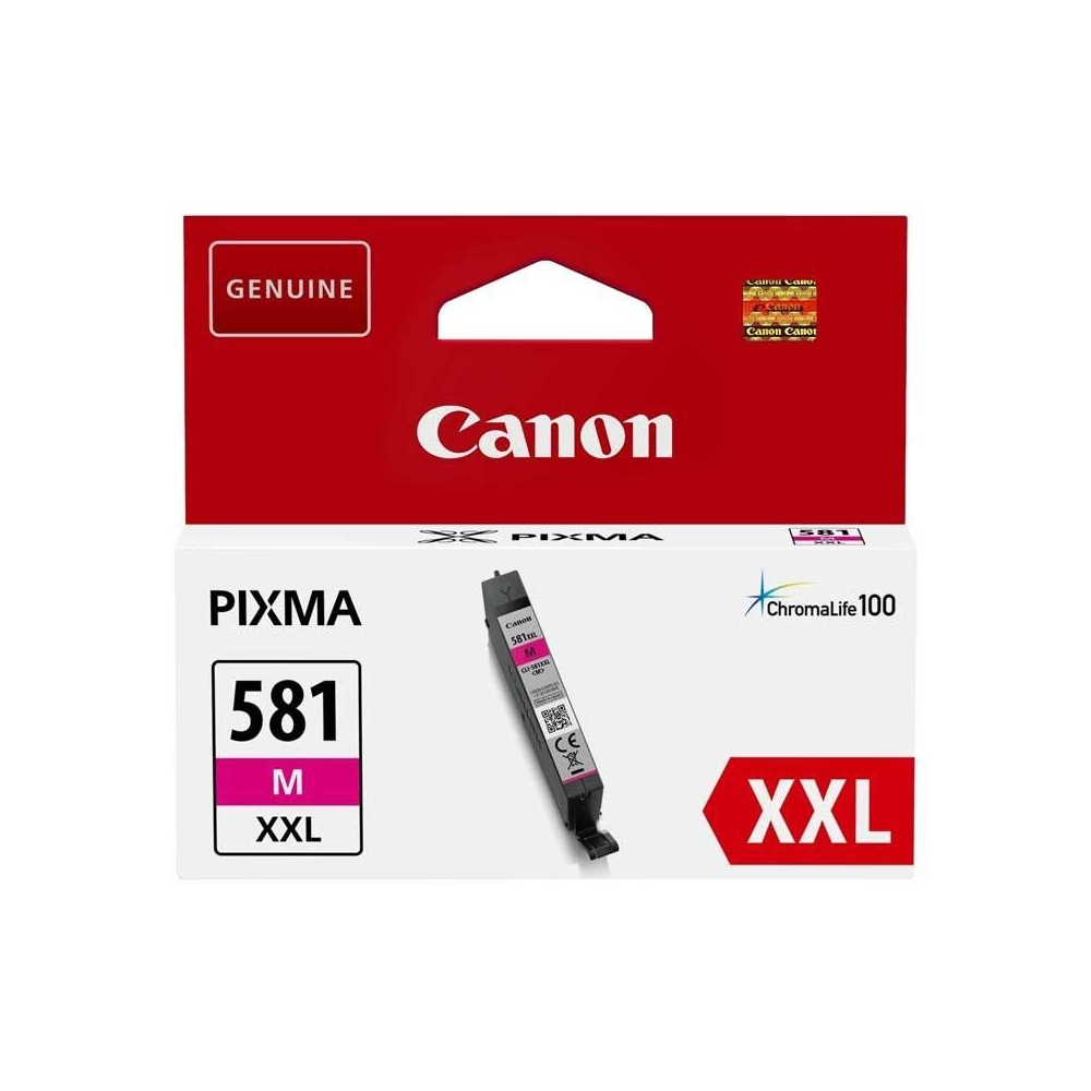 Cartucho de Tinta Original Canon CLI-581XXL Alta Capacidad/ Magenta - Imagen 1