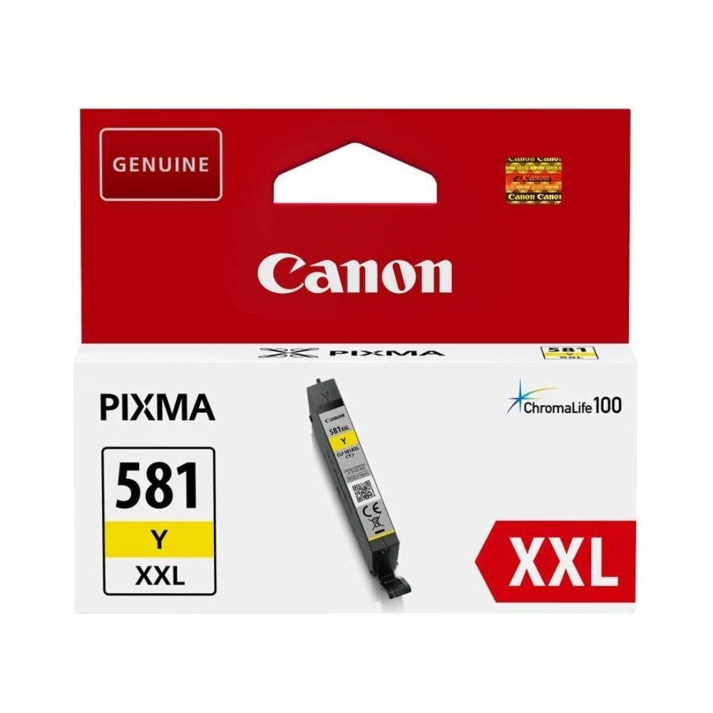 Cartucho de Tinta Original Canon CLI-581XXL Alta Capacidad/ Amarillo - Imagen 1