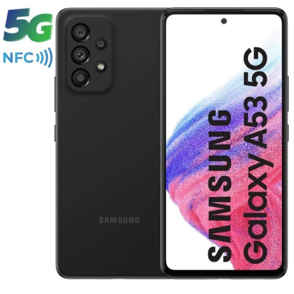 Smartphone Samsung Galaxy A53 8GB/ 256GB/ 6.5'/ 5G/ Negro - Imagen 1