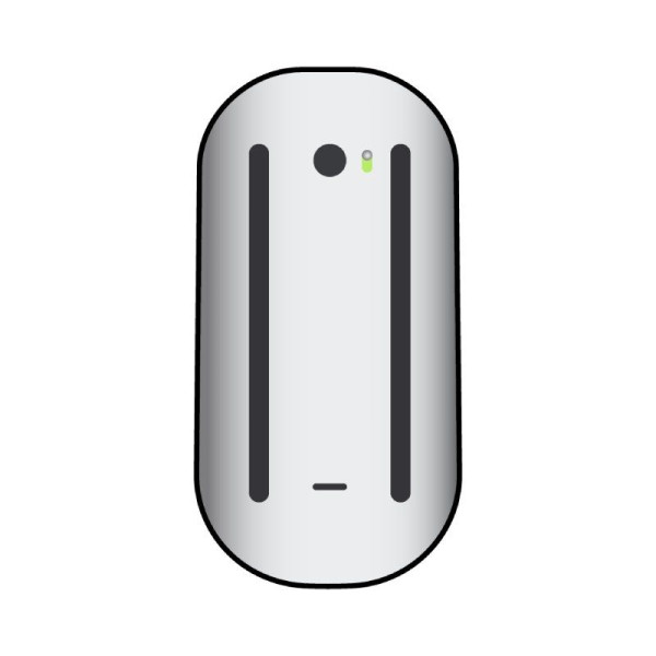 Apple Magic Mouse 2 Gris Espacial - Imagen 3
