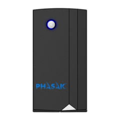 SAI Línea Interactiva Phasak Ottima 1060 VA Interactive/ 1060VA-600W/ 3 Salidas/ Formato Torre - Imagen 1