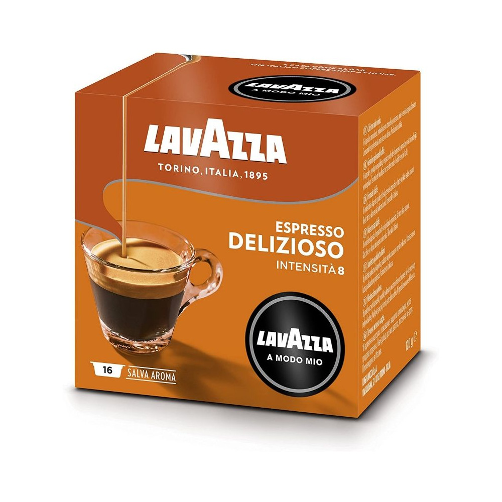 Cápsula Lavazza Deliziosamente para cafeteras A Modo Mio/ Caja de 16 - Imagen 1