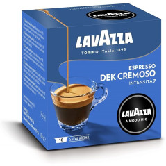 Cápsula Lavazza Cremosamente Dek para cafeteras A Modo Mio/ Caja 16 - Imagen 3