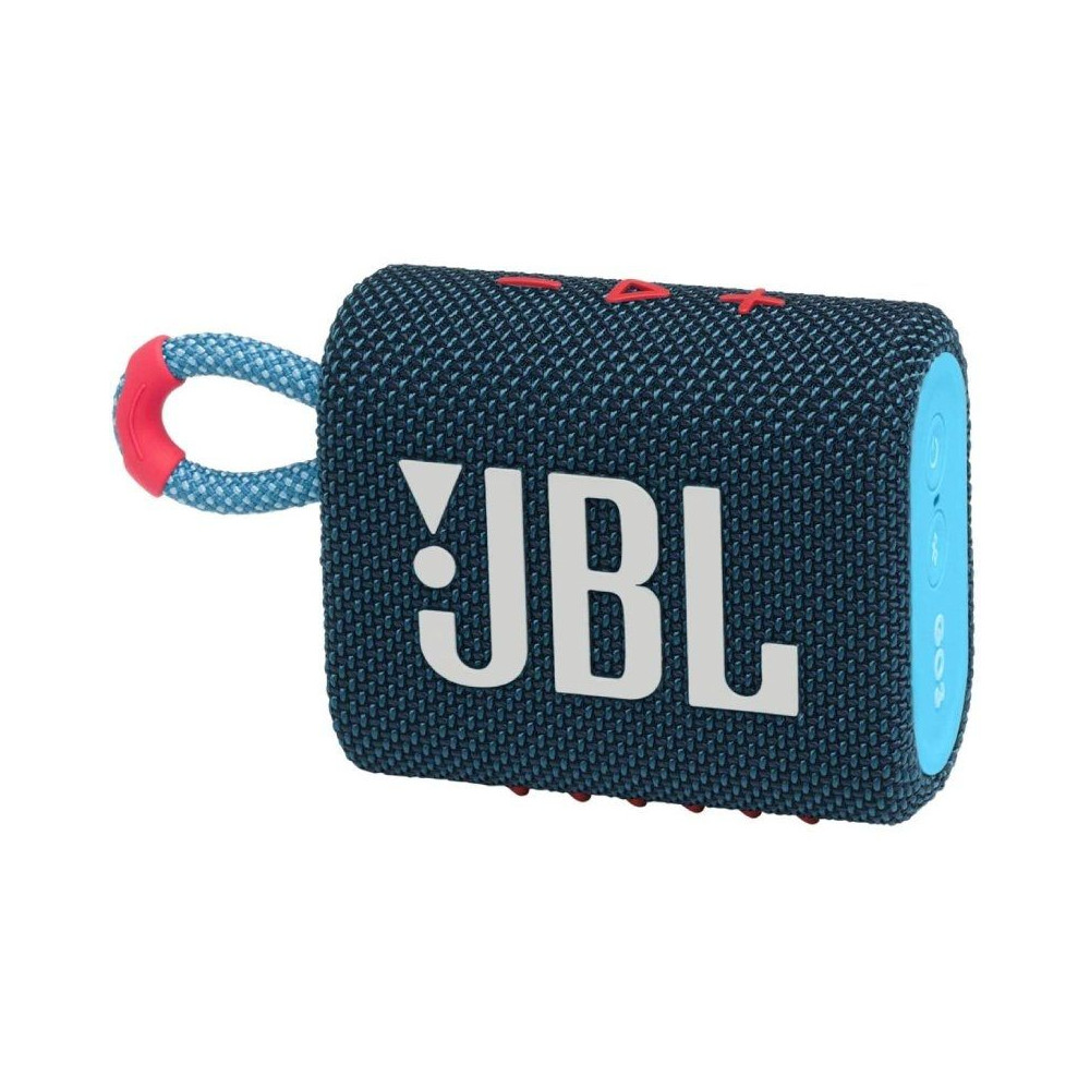 Altavoz con Bluetooth JBL GO 3/ 4.2W/ 1.0/ Azul Rosa - Imagen 1