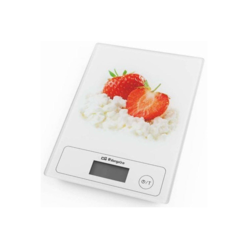 Báscula de Cocina Electrónica Orbegozo PC 1018/ hasta 5kg/ Blanca - Imagen 1