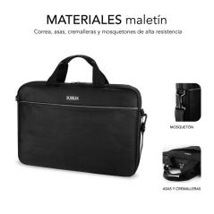 Maletín + Ratón Subblim Select Pack para Portátiles hasta 15.6'/ Cinta para Trolley/ Negro - Imagen 3