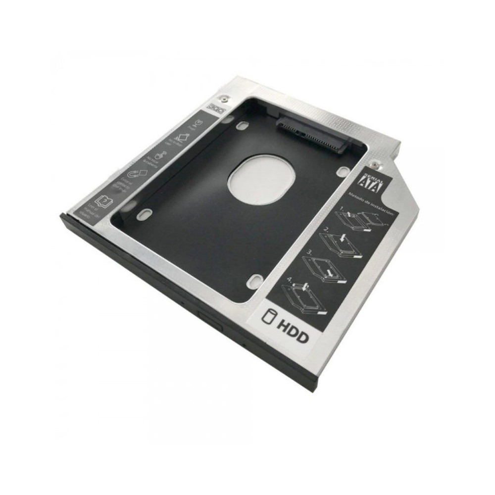 Adaptador DVD a Disco HD/SSD 3GO HDDCADDY95/ Incluye Destornillador y tornillos - Imagen 1
