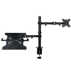 Soporte de Mesa Orientable/ Inclinable Tooq DB1200TN-B para TV y Portátil de 13-32' - Imagen 3