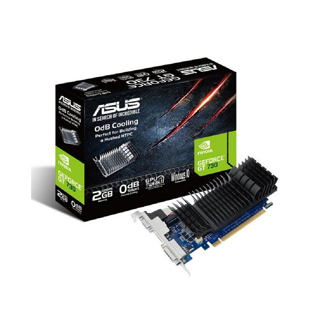 Tarjeta Gráfica Asus GeForce GT 730/ 2GB GDDR5 - Imagen 1