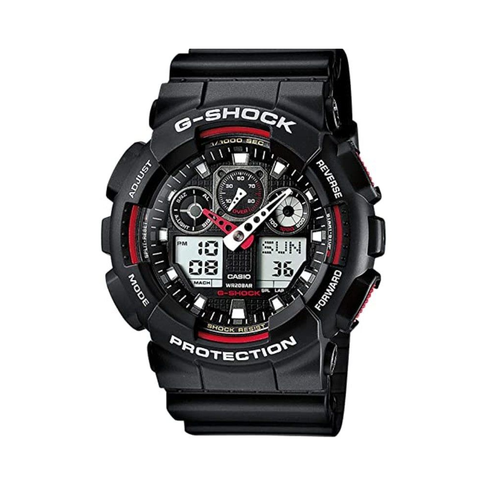 Reloj Analógico Digital Casio G-Shock Trend GA-100-1A4ER/ 55mm/ Negro - Imagen 1