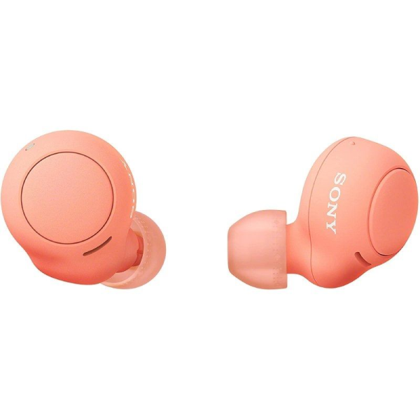 Auriculares Bluetooth Sony WF-C500 con estuche de carga/ Autonomía 5h/ Naranjas - Imagen 1
