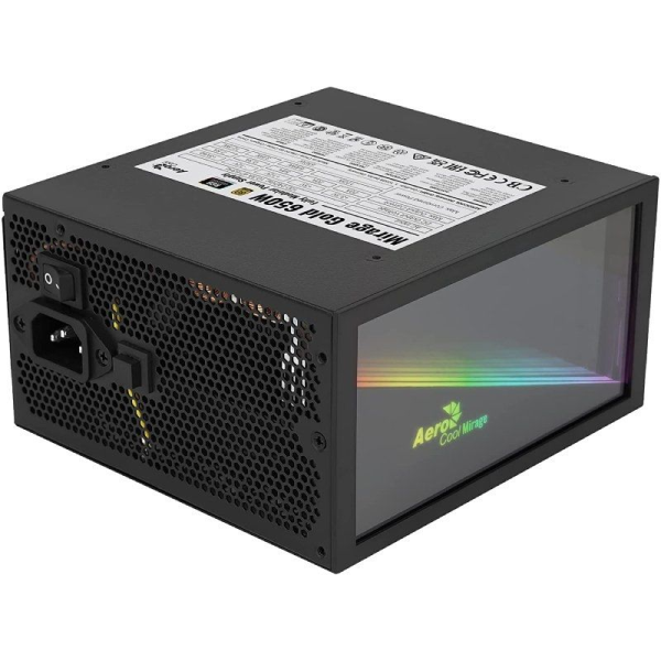 Fuente de Alimentación Aerocool Mirage Gold 650M/ 650W/ Ventilador 12cm/ 80 Plus Gold - Imagen 3