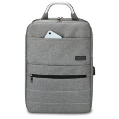 Mochila Subblim Elite Airpadding Backpack para Portátiles hasta 15.6'/ Puerto USB/ Gris - Imagen 1