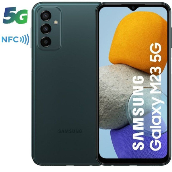 Smartphone Samsung Galaxy M23 4GB/ 128GB/ 6.6'/ 5G/ Verde Oscuro - Imagen 1