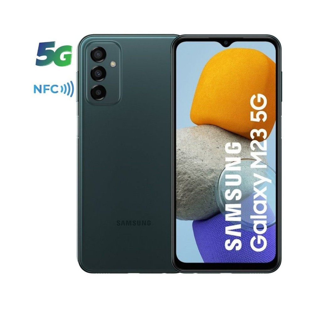 Smartphone Samsung Galaxy M23 4GB/ 128GB/ 6.6'/ 5G/ Verde Oscuro - Imagen 1