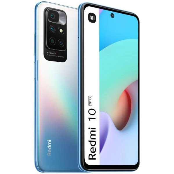 Smartphone Xiaomi Redmi 10 2022 NFC 4GB/ 128GB/ 6.5'/ Azul Marítimo - Imagen 2