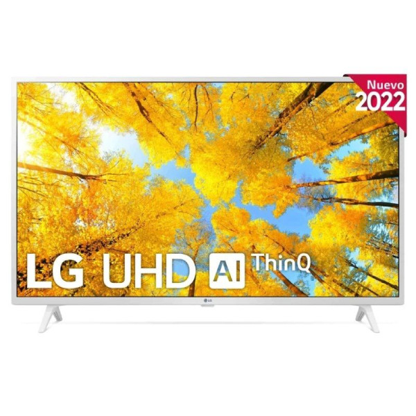 Televisor LG UHD 43UQ76906LE 43'/ Ultra HD 4K/ Smart TV/ WiFi/ Blanca - Imagen 1