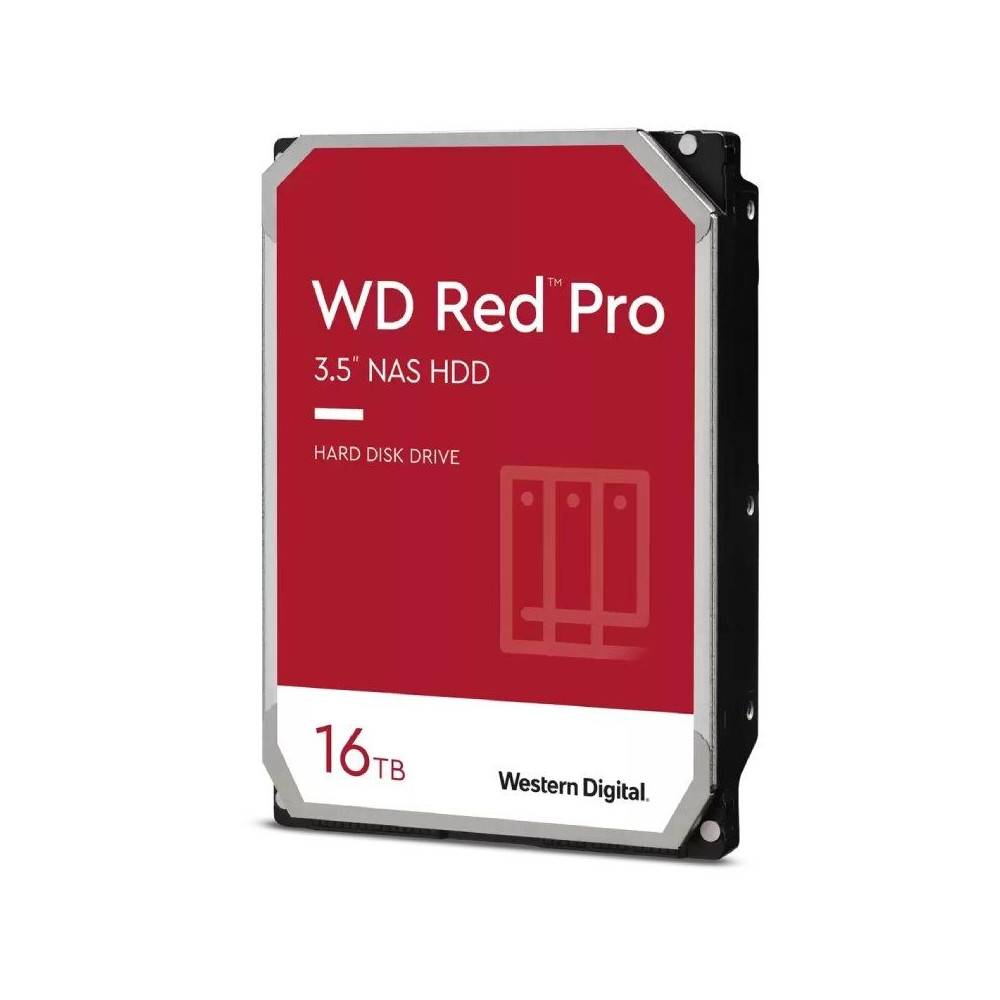 Disco Duro Western Digital WD Red Pro NAS 16TB/ 3.5'/ SATA III/ 512MB - Imagen 1