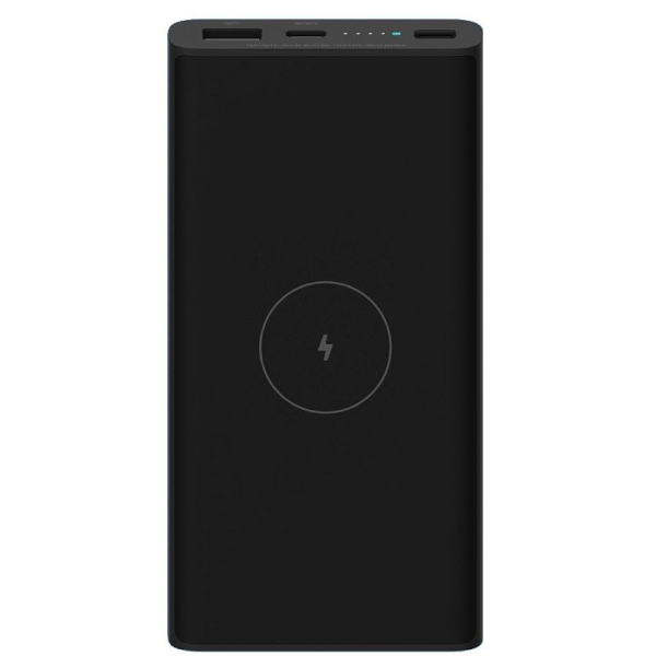 Powerbank 10000mAh Xiaomi 10W Wireless Power Bank 10000/ Negra - Imagen 1