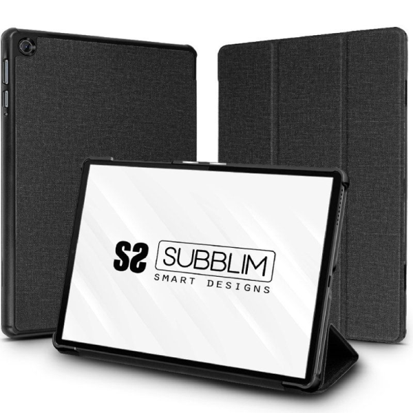 Funda Shock Case Subblim CST-5SC120 para Tablet Lenovo M10 Plus 3a Gen TB-125F/128F de 10.6'/ Negra
