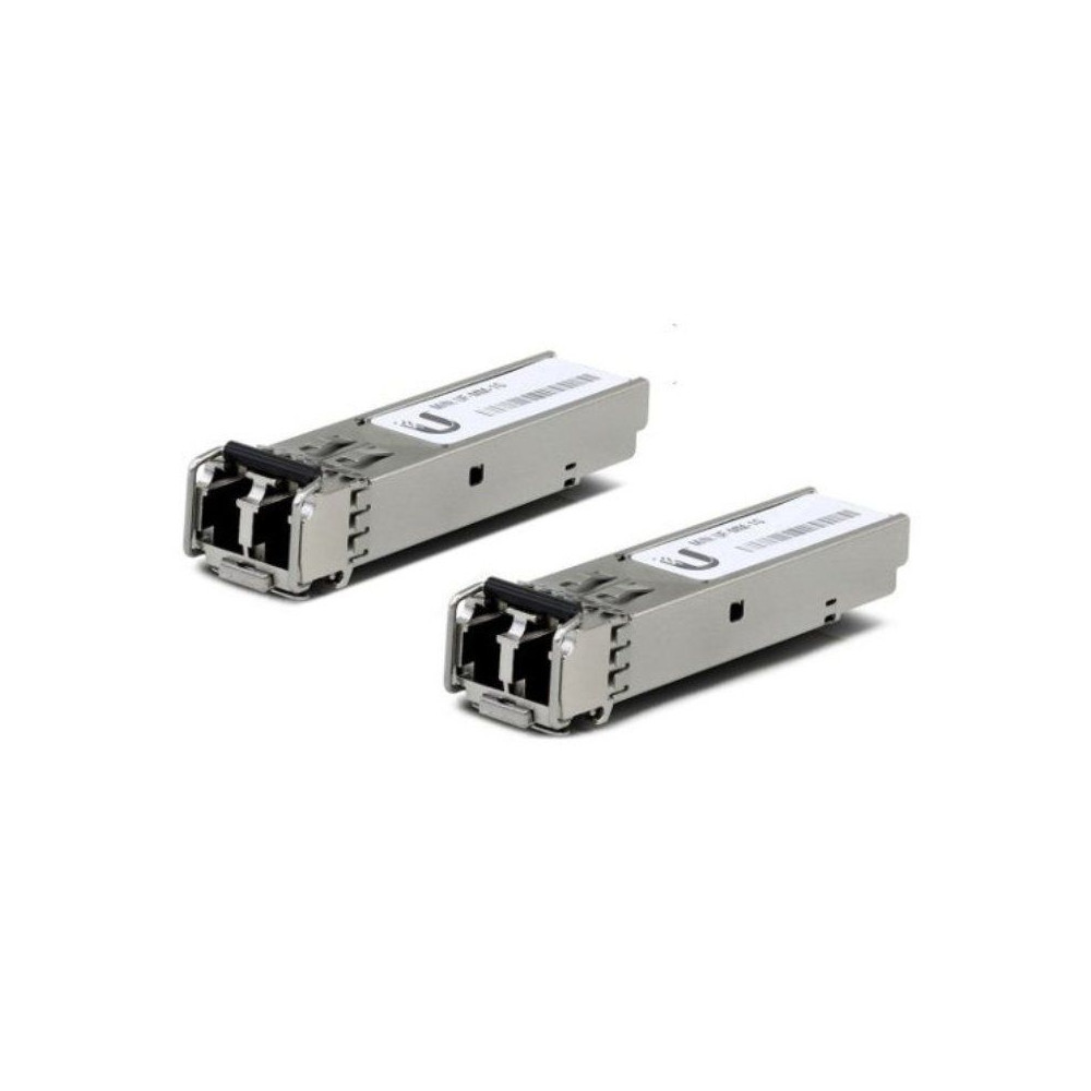 Modulo SFP Transceptor de Fibra Óptica Ubiquiti UACC-OM-MM-10G-D-2/ Pack de 2