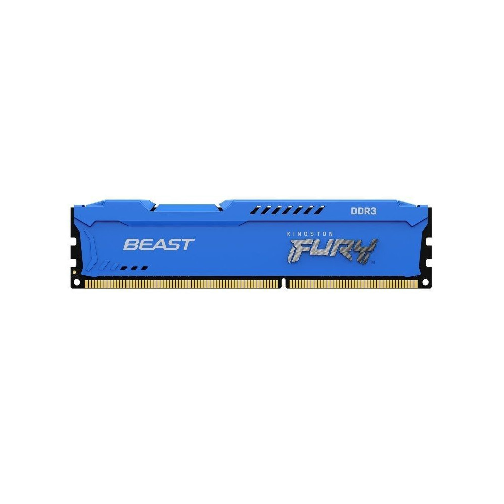 Memoria RAM Kingston FURY Beast 8GB/ DDR3/ 1600MHz/ 1.5V/ CL10/ DIMM - Imagen 1