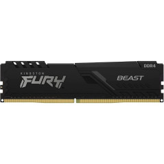 Memoria RAM Kingston FURY Beast 16GB/ DDR4/ 2666MHz/ 1.2V/ CL16/ DIMM - Imagen 1