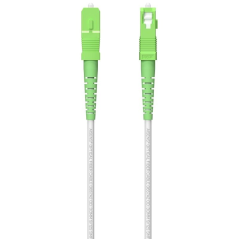 Cable de Fibra Óptica G657A2 3.0 9/125 SMF Aisens A152-0615/ LSZH/ 60m/ Blanco