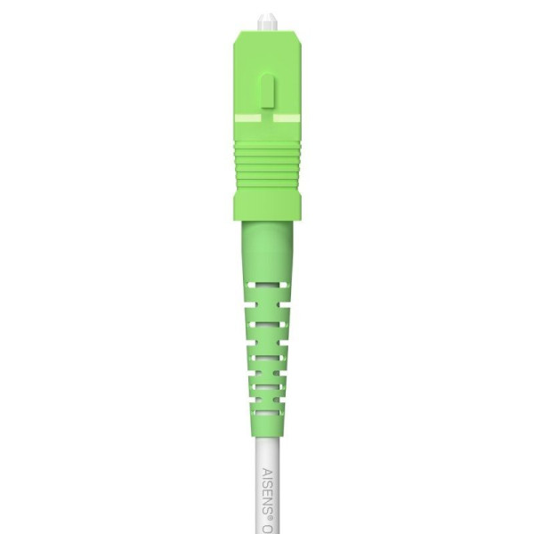 Cable de Fibra Óptica G657A2 3.0 9/125 SMF Aisens A152-0615/ LSZH/ 60m/ Blanco