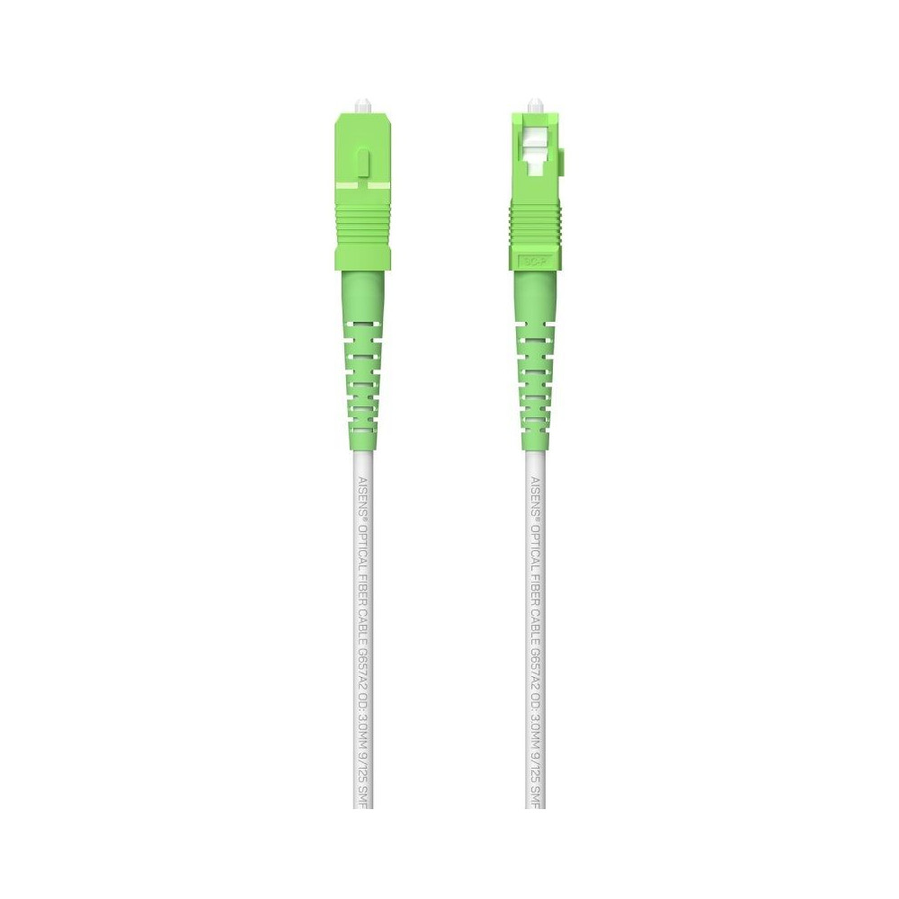 Cable de Fibra Óptica G657A2 3.0 9/125 SMF Aisens A152-0621/ LSZH/ 250m/ Blanco