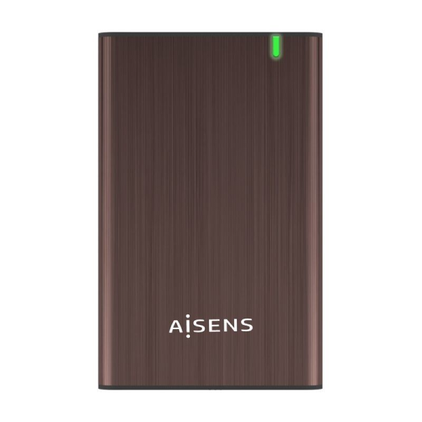 Caja Externa para Disco Duro de 2.5' Aisens ASE-2525BWN/ USB 3.1/ Sin tornillos