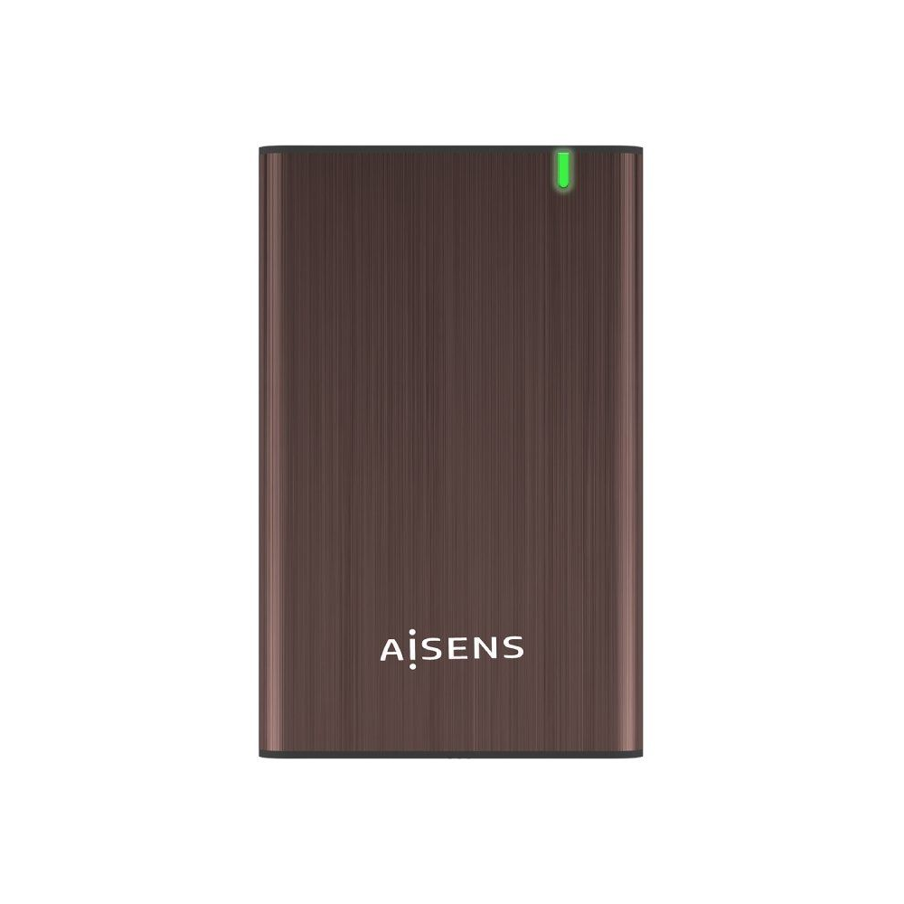 Caja Externa para Disco Duro de 2.5' Aisens ASE-2525BWN/ USB 3.1/ Sin tornillos