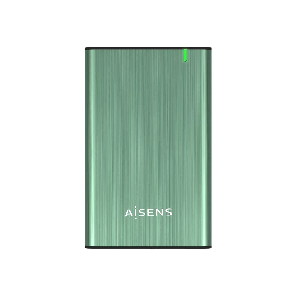Caja Externa para Disco Duro de 2.5' Aisens ASE-2525SGN/ USB 3.1/ Sin tornillos