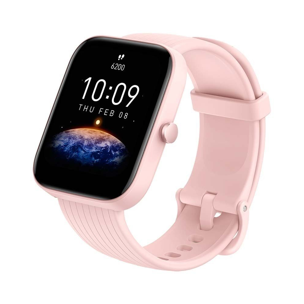 Smartwatch Huami Amazfit Bip 3 Pro/ Notificaciones/ Frecuencia Cardiaca/ GPS/ Rosa