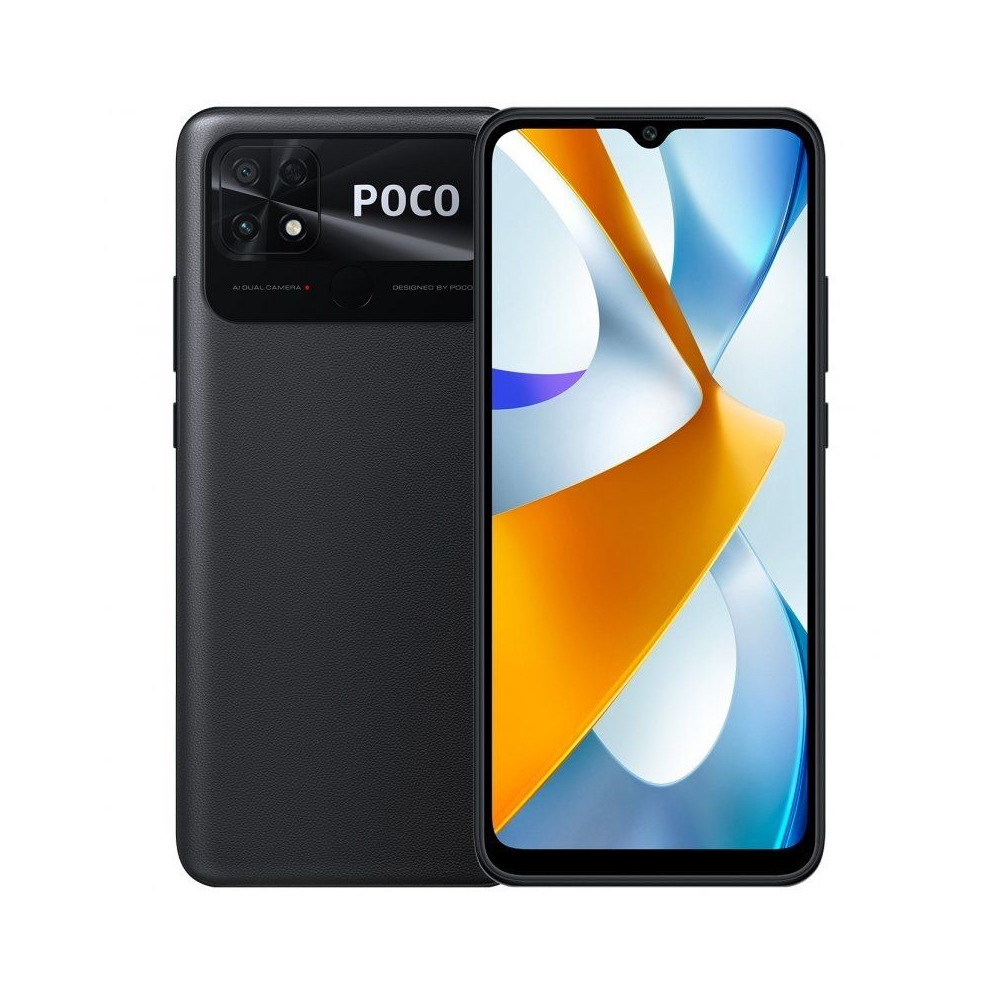 Smartphone Xiaomi POCO C40 3GB/ 32GB/ 6.71'/ Negro Asfalto