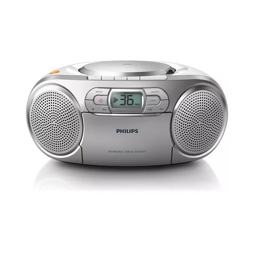 Radio CD Philips AZ127/12/ 2W/ Gris