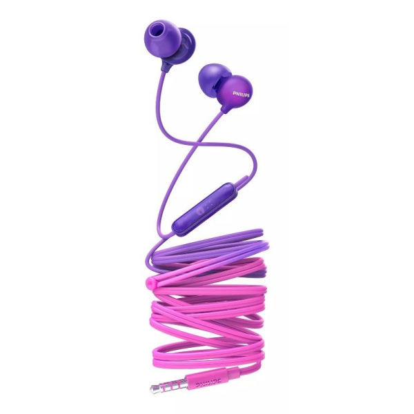 Auriculares Intrauditivos Philips SHE2405/ con Micrófono/ Jack 3.5/ Rosas y Púrpuras