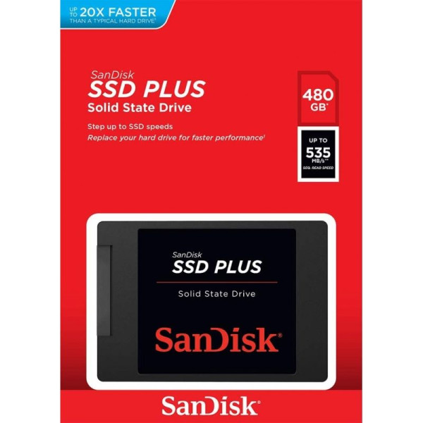 Disco SSD SanDisk Plus 480GB/ SATA III - Imagen 4