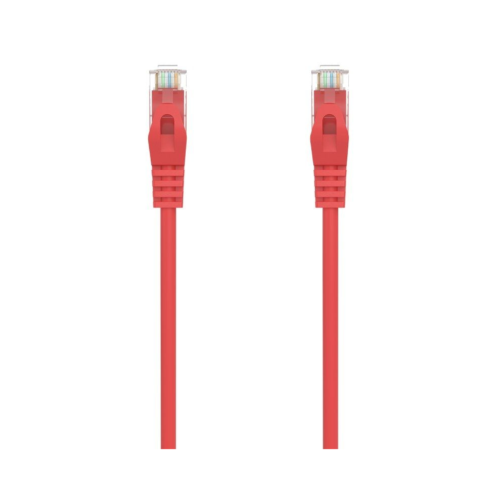 Cable de Red RJ45 AWG24 UTP Aisens A145-0557 Cat.6A/ LSZH/ 30cm/ Rojo