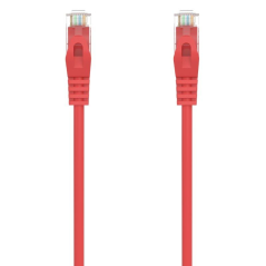 Cable de Red RJ45 AWG24 UTP Aisens A145-0557 Cat.6A/ LSZH/ 30cm/ Rojo