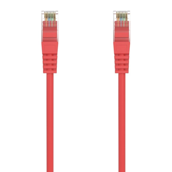 Cable de Red RJ45 AWG24 UTP Aisens A145-0557 Cat.6A/ LSZH/ 30cm/ Rojo